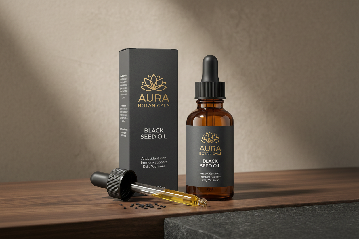 Aura Botanicals Black Seed Oil